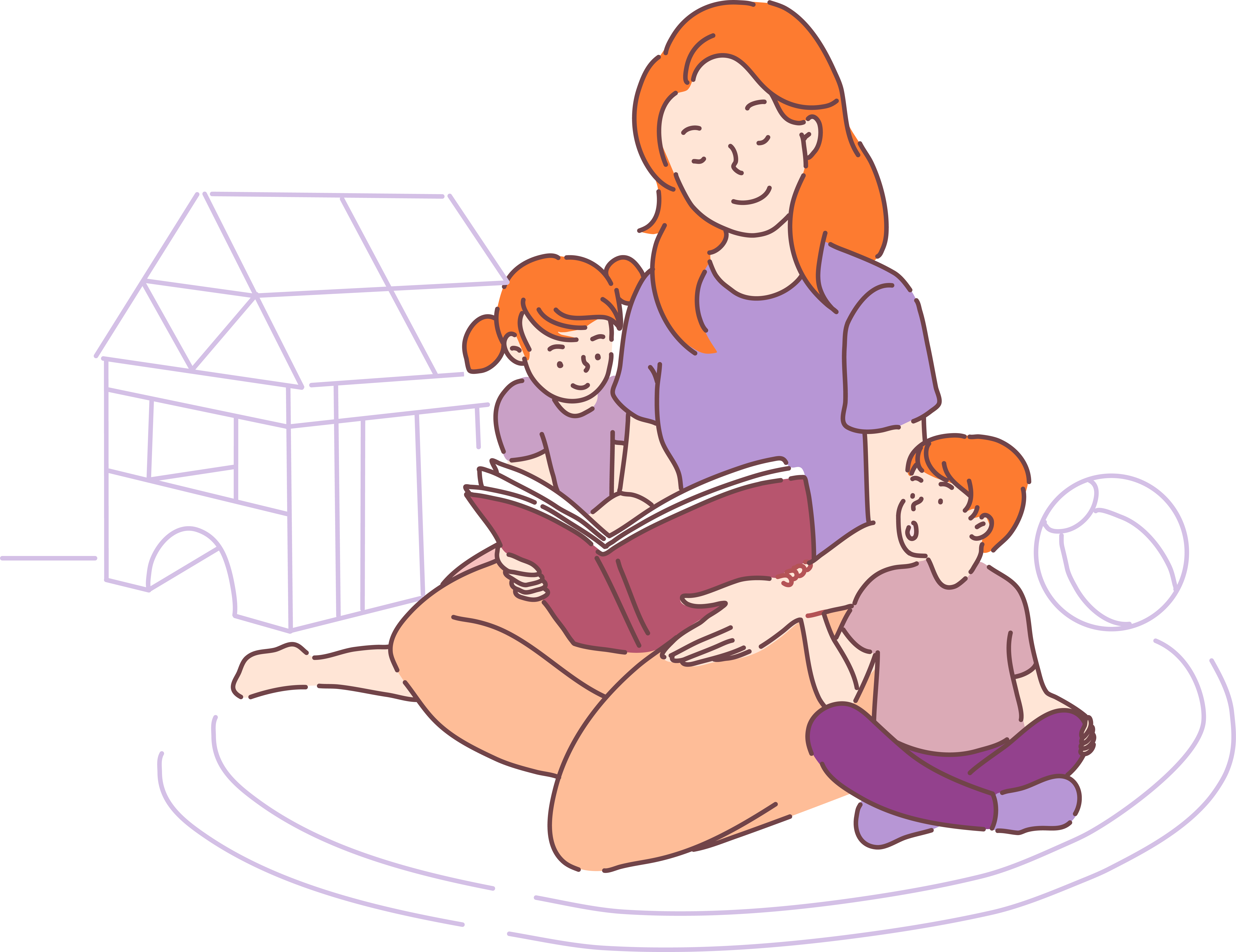 Woman and Children